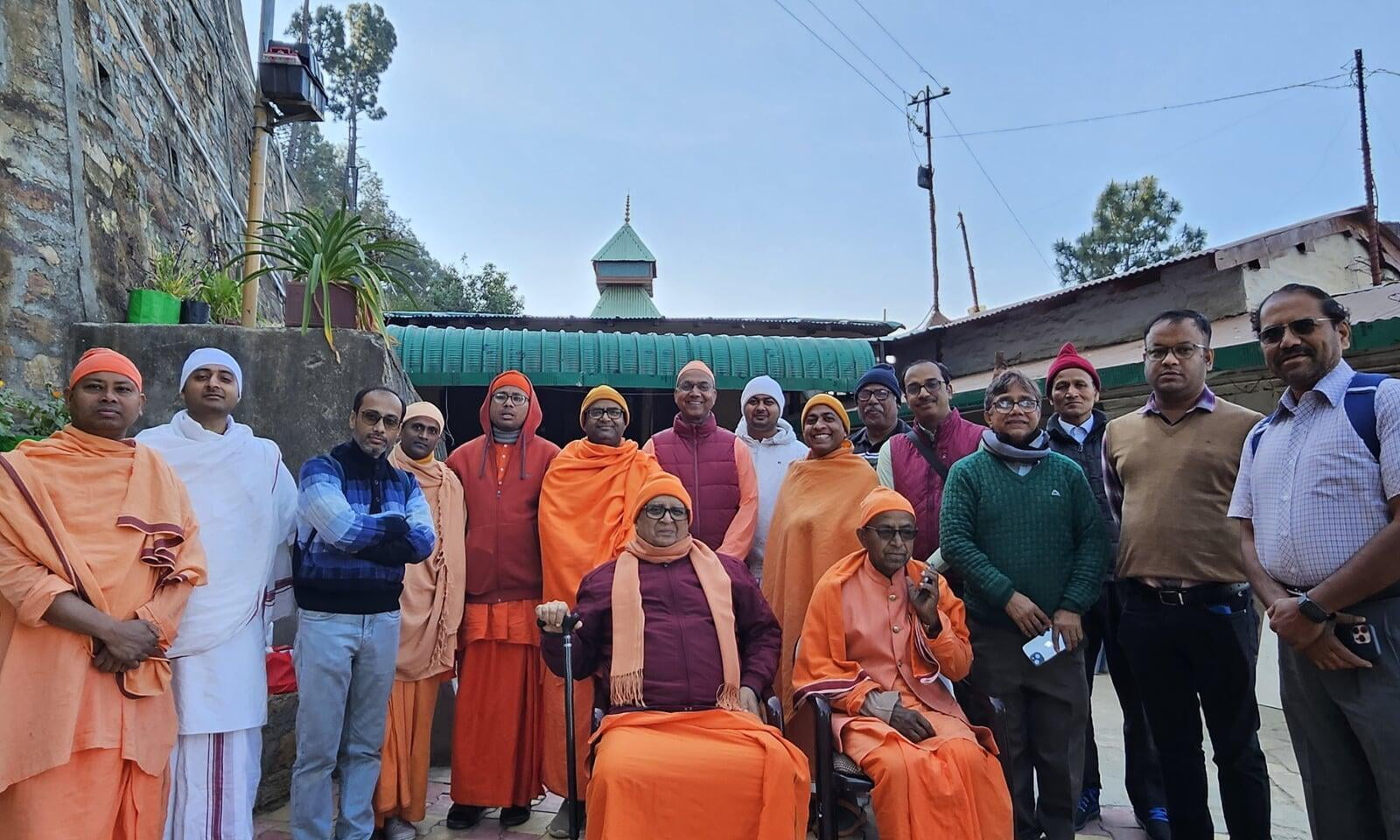 Visit of Srimat Swami Girishanandaji Maharaj